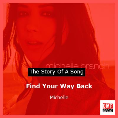 final cover Find Your Way Back Michelle