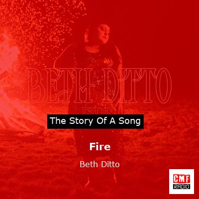 final cover Fire Beth Ditto