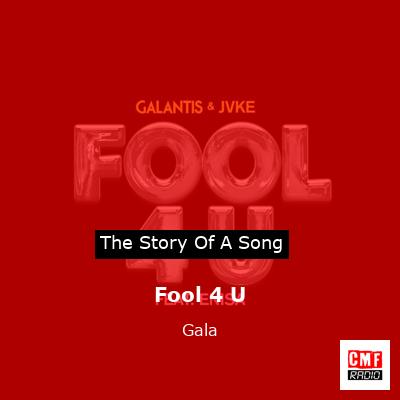 final cover Fool 4 U Gala