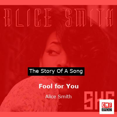 final cover Fool for You Alice Smith