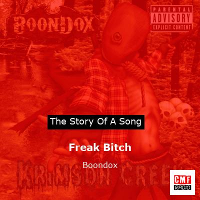 final cover Freak Bitch Boondox