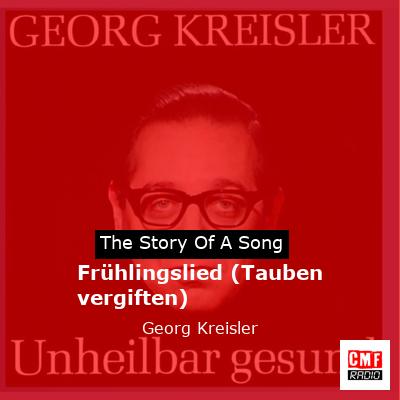 final cover Fruhlingslied Tauben vergiften Georg Kreisler