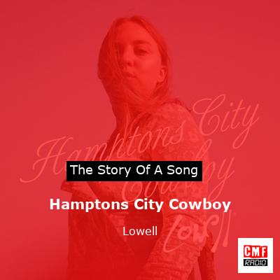 Hamptons City Cowboy – Lowell