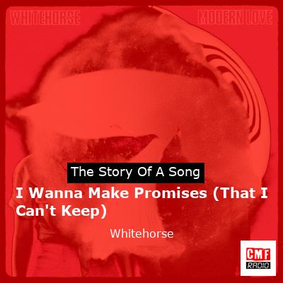 I Wanna Make Promises (That I Can’t Keep) – Whitehorse