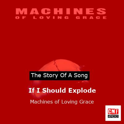 If I Should Explode – Machines of Loving Grace