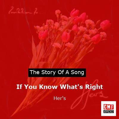 final cover If You Know Whats Right Hers
