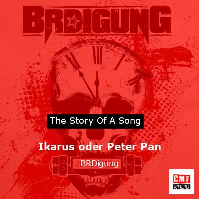 final cover Ikarus oder Peter Pan BRDigung