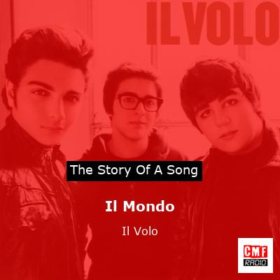 final cover Il Mondo Il Volo