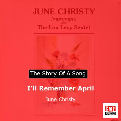 I’ll Remember April – June Christy
