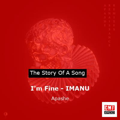 final cover Im Fine IMANU Apashe