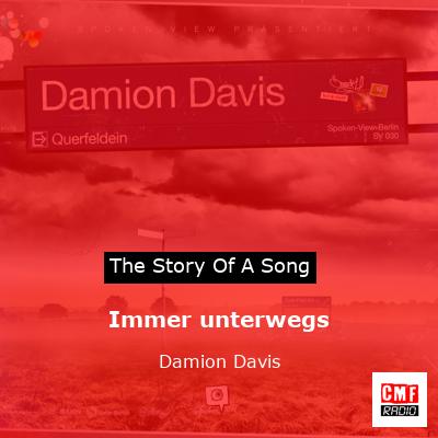 Immer unterwegs – Damion Davis