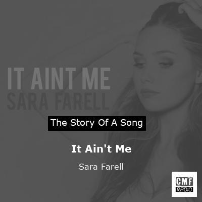 final cover It Aint Me Sara Farell