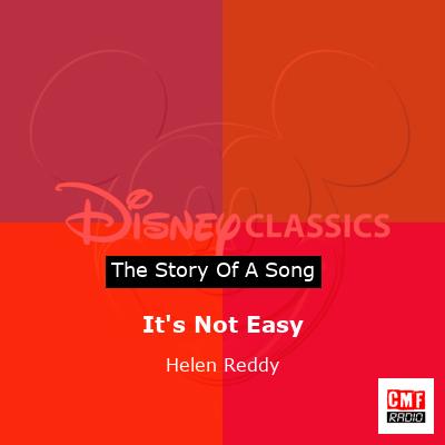 It’s Not Easy – Helen Reddy