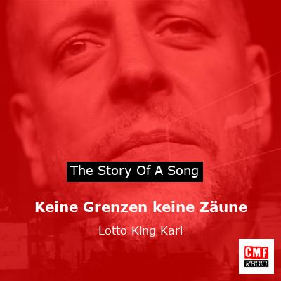 final cover Keine Grenzen keine Zaune Lotto King Karl