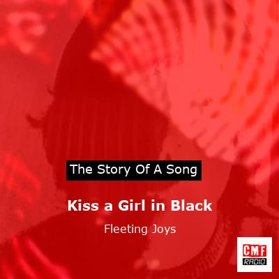 final cover Kiss a Girl in Black Fleeting Joys