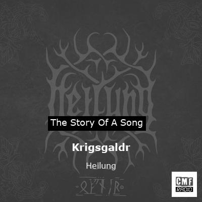 final cover Krigsgaldr Heilung