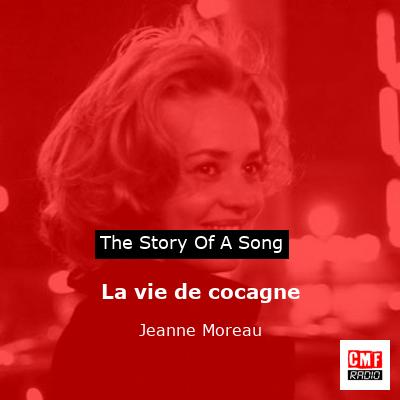 final cover La vie de cocagne Jeanne Moreau