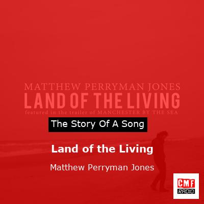 final cover Land of the Living Matthew Perryman Jones