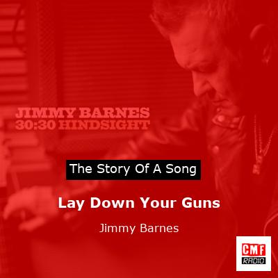 final cover Lay Down Your Guns Jimmy Barnes