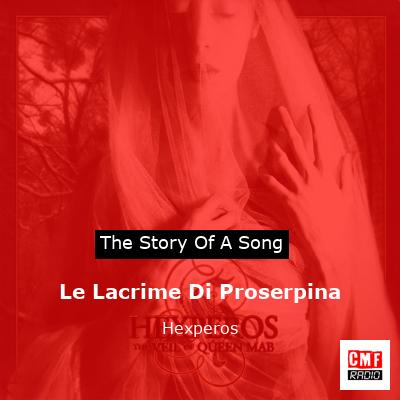 final cover Le Lacrime Di Proserpina Hexperos