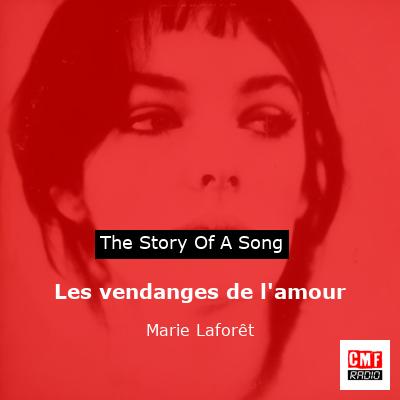 final cover Les vendanges de lamour Marie Laforet