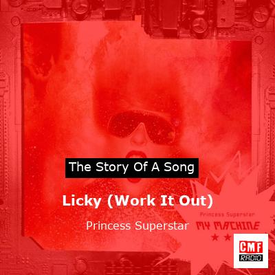 final cover Licky Work It Out Princess Superstar