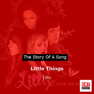 final cover Little Things Lillix