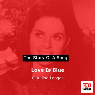 final cover Love Is Blue Claudine Longet