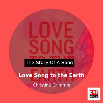 Love Song to the Earth – Christina Grimmie