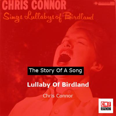 final cover Lullaby Of Birdland Chris Connor