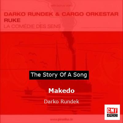 Makedo – Darko Rundek