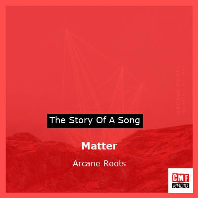 final cover Matter Arcane Roots