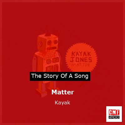 Matter – Kayak