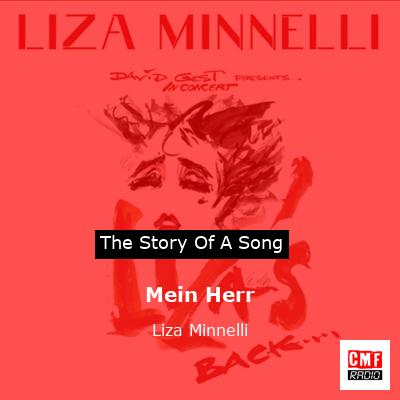 Mein Herr – Liza Minnelli