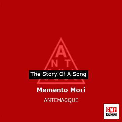 final cover Memento Mori ANTEMASQUE