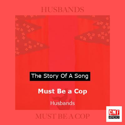 final cover Must Be a Cop Husbands