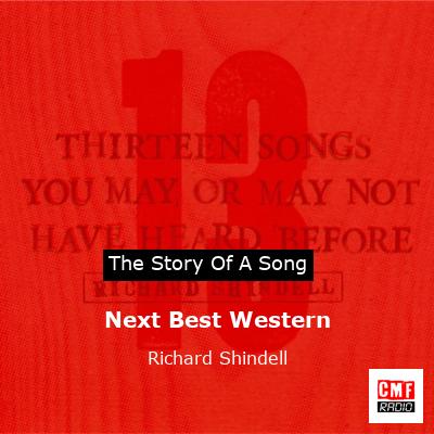 Next Best Western – Richard Shindell