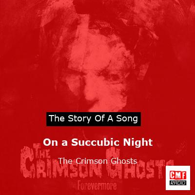 final cover On a Succubic Night The Crimson Ghosts
