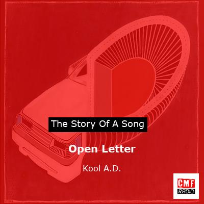 Open Letter – Kool A.D.