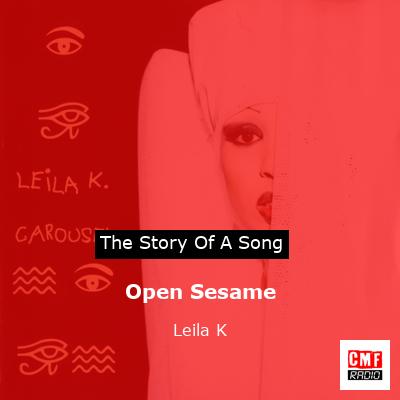 final cover Open Sesame Leila K