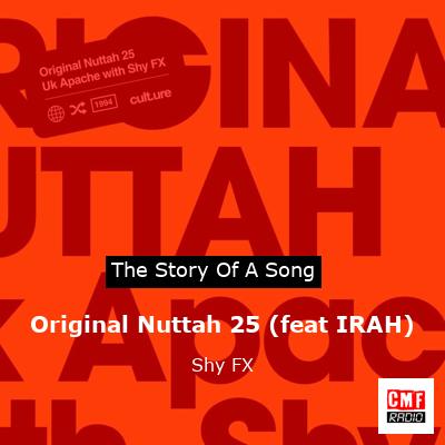 final cover Original Nuttah 25 feat IRAH Shy FX