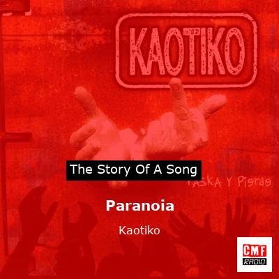 Paranoia – Kaotiko