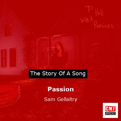 Passion – Sam Gellaitry