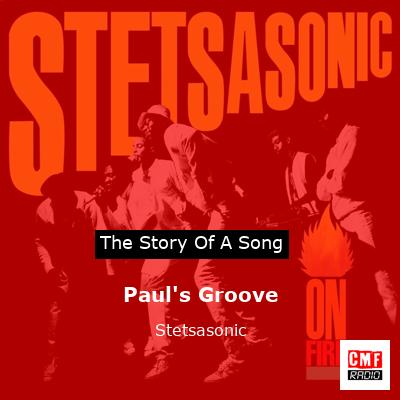 final cover Pauls Groove Stetsasonic