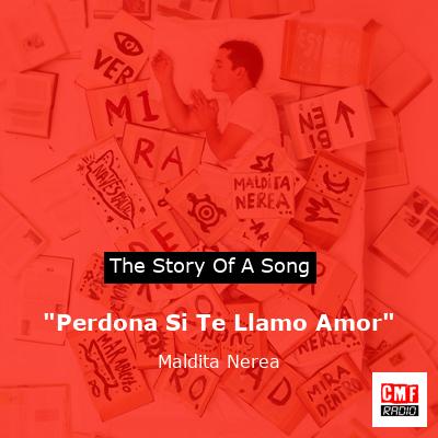 “Perdona Si Te Llamo Amor” – Maldita Nerea