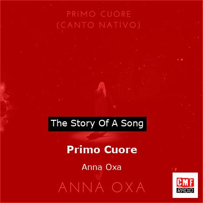 Primo Cuore – Anna Oxa