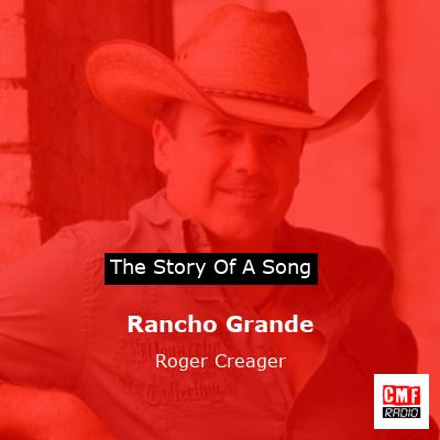 final cover Rancho Grande Roger Creager