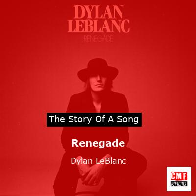 final cover Renegade Dylan LeBlanc