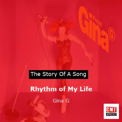 final cover Rhythm of My Life Gina G