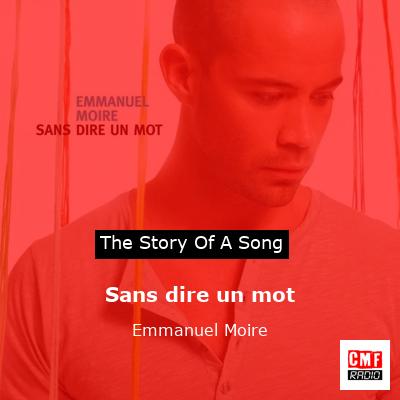 Sans dire un mot – Emmanuel Moire